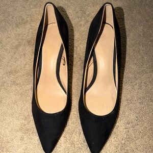 H & M suede texture heels